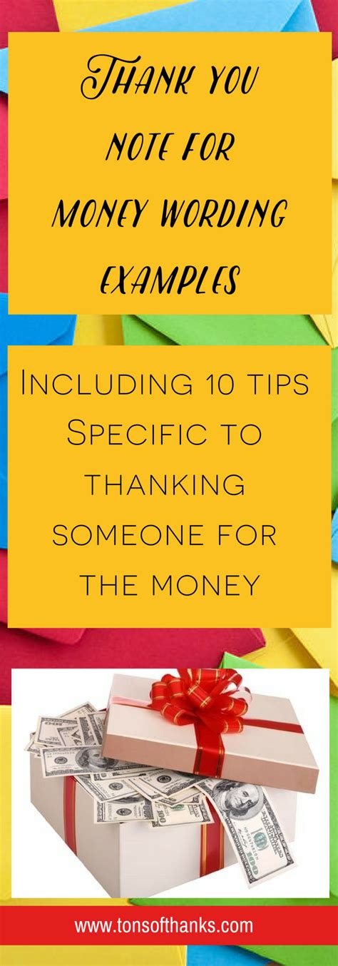 someone who gives money|How to Thank Someone for Money: 7 Email Examples and 30 Phrases.